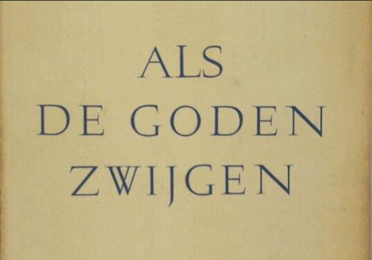 Cursus ‘Als de goden zwijgen'